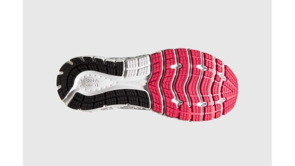 Brooks Glycerin 16 Womens Road Running Shoes, Black/Pink/Grey, 8.5 US, Medium, 1202781B070.085