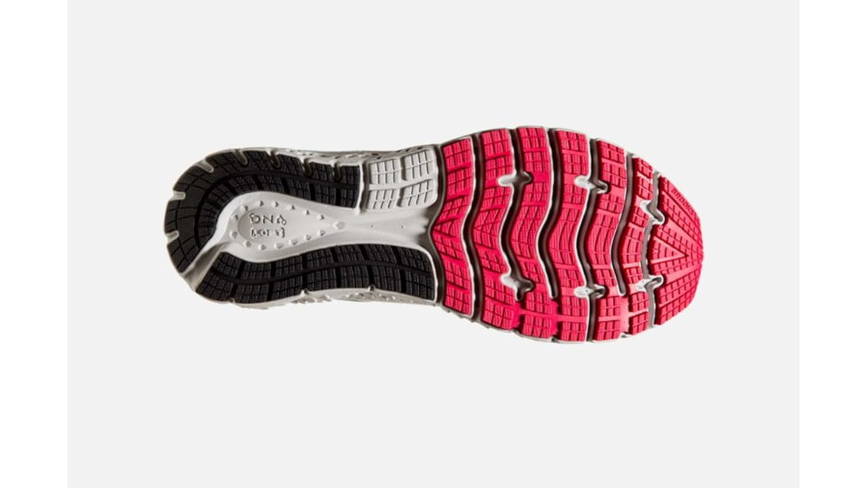 Brooks Glycerin 16 Womens Road Running Shoes, White/Blue/Pink, 10.5 US, Medium, 1202781B115.105