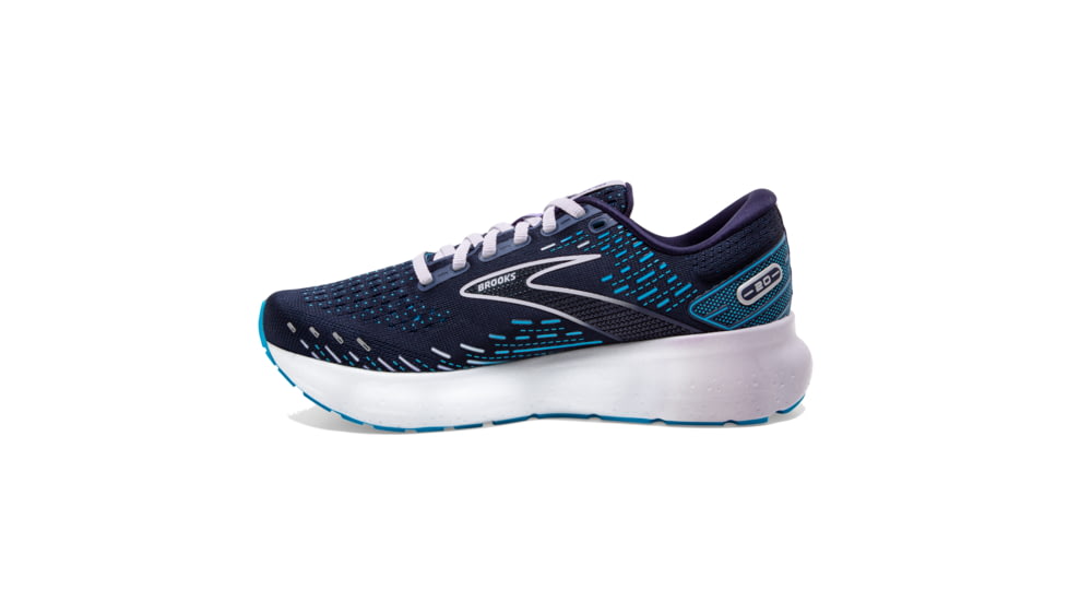 Brooks Glycerin 20 Running Shoes - Womens, Medium, Peacoat/Ocean/Pastel Lilac, 8.5, 1203691B499.085