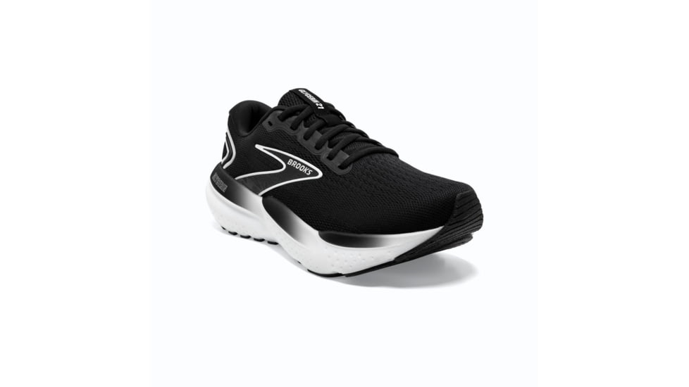 Brooks Glycerin 21 Running Shoes - Womens, Black/Grey/White, 7.0, 1204081B090.070
