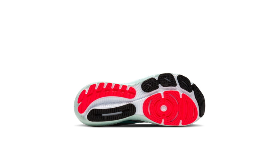 Brooks Glycerin 21 Running Shoes - Womens, Cloud/Black/Pink, 8, 1204081B410.080