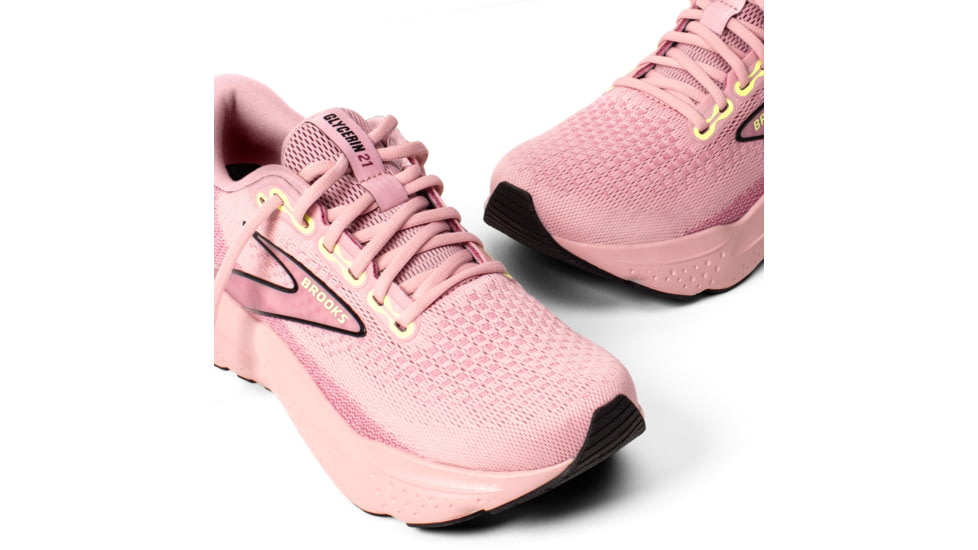 Brooks Glycerin 21 Running Shoes - Womens, Zephyr/Violet/Green, 7, 1204081B612.070