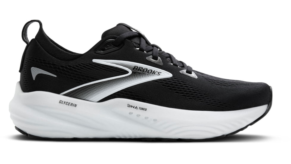 Brooks Glycerin 22 Road Running Shoes - Womens, Black/Grey/White, 7, 1B, 1204341B090.070