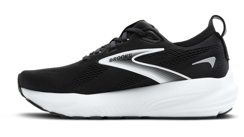 Brooks Glycerin 22 Road Running Shoes - Womens, Black/Grey/White, 7.0 US/Wide, 1204341D090.070