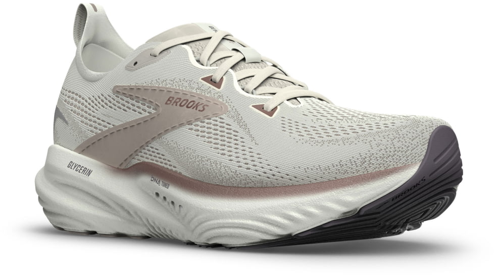 Brooks Glycerin 22 Road Running Shoes - Womens, Coconut/Chateau/Rose, 9.5, 1B, 1204341B126.095