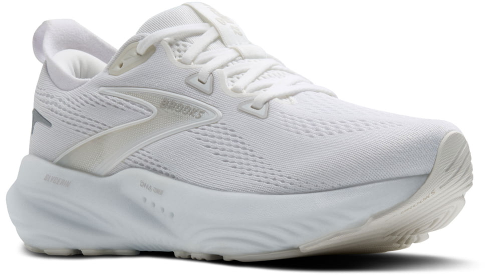 Brooks Glycerin 22 Road Running Shoes - Womens, White/White/Grey, 9.5, 1B, 1204341B151.095