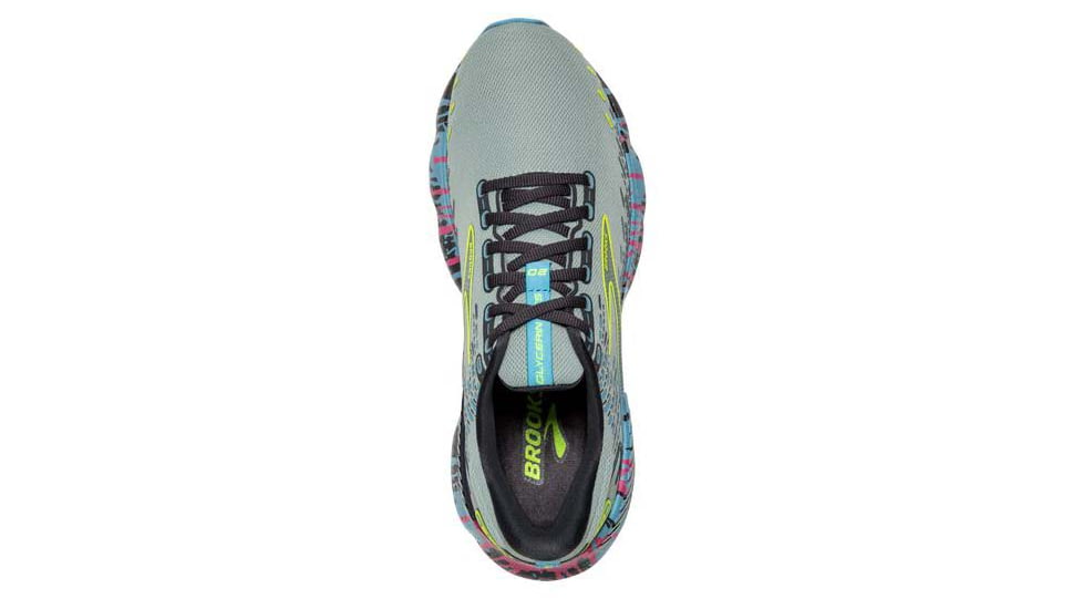 Brooks Glycerin GTS 20 Running Shoes - Womens, Medium, Jadeite/Alaskan Blue/Ebony, 5.0, 1203701B492.050
