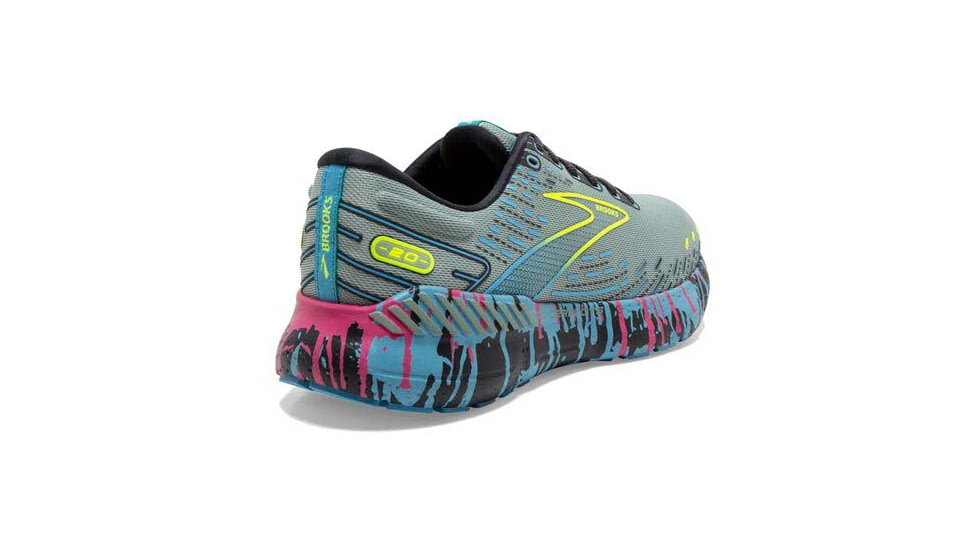 Brooks Glycerin GTS 20 Running Shoes - Womens, Medium, Jadeite/Alaskan Blue/Ebony, 5.0, 1203701B492.050