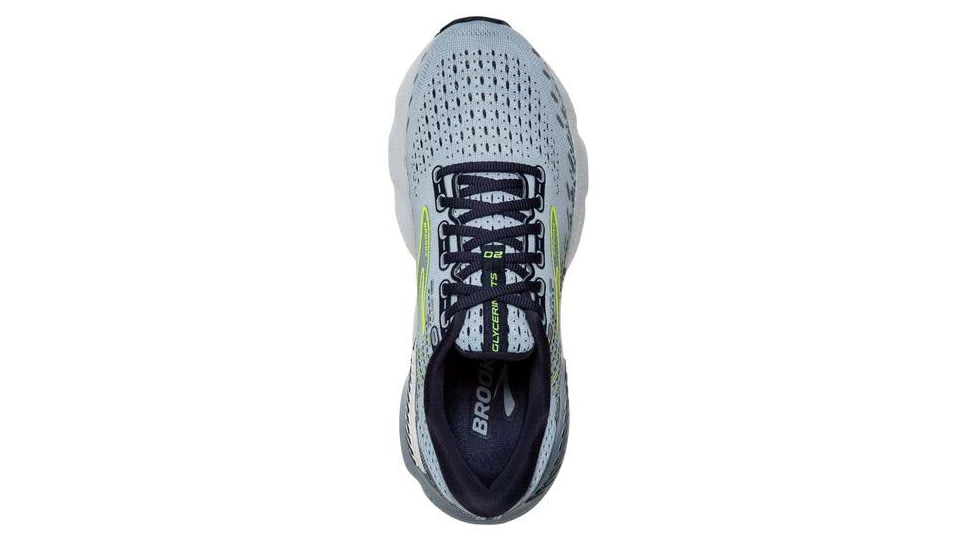 Brooks Glycerin GTS 20 Running Shoes - Womens, Medium, Light Blue/Peacoat/Nightlife, 8.5, 1203701B416.085
