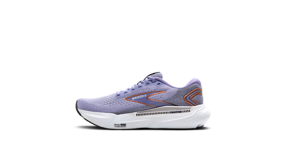 Brooks Glycerin GTS 21 Running Shoes - Womens, Lavender/Black/Copper, 7, 1204091B544.070