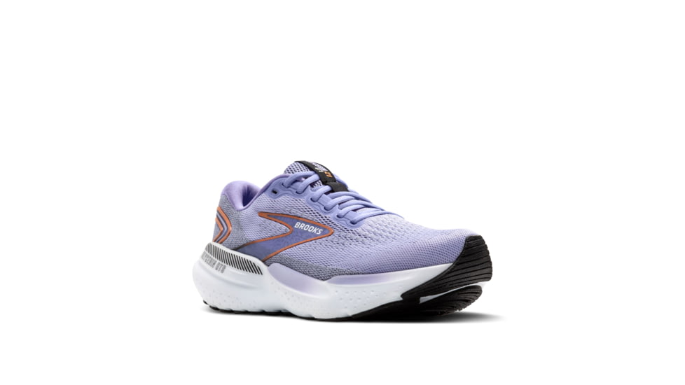 Brooks Glycerin GTS 21 Running Shoes - Womens, Lavender/Black/Copper, 7, 1204091B544.070