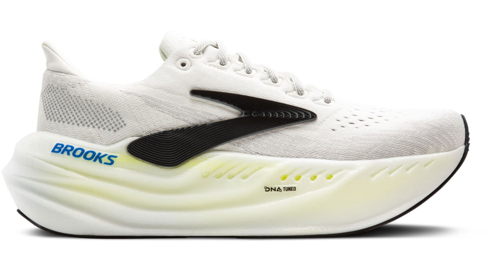 Brooks Glycerin Max Road Running Shoes - Mens, Grey/Black/Nightlife, 8, 1D, 1104471D099.080