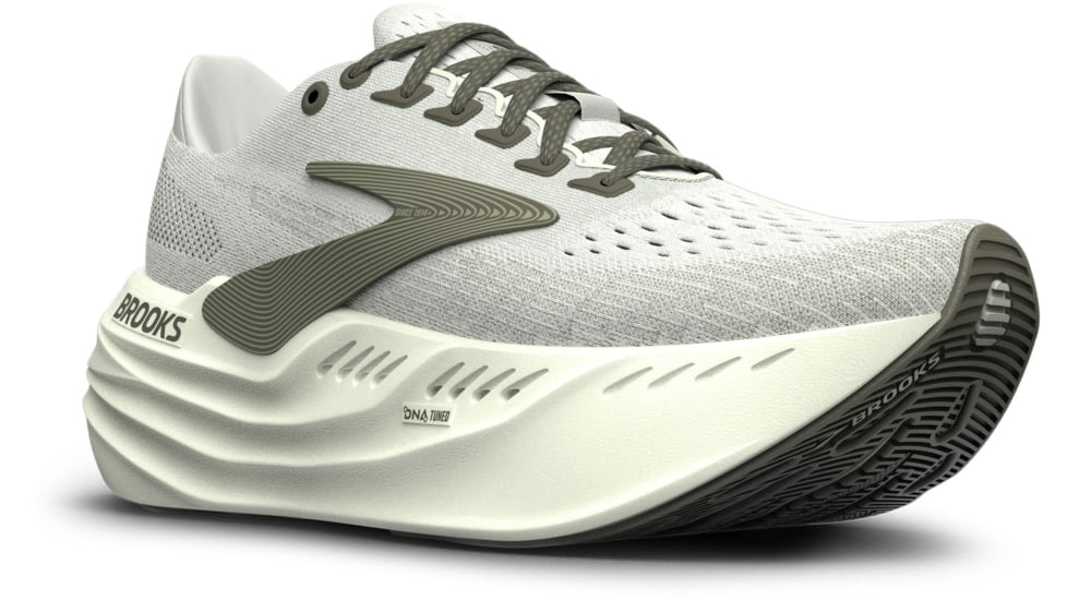 Brooks Glycerin Max Road Running Shoes - Mens, Grey/Dusty Olive/Tea, 9, 1D, 1104471D158.090