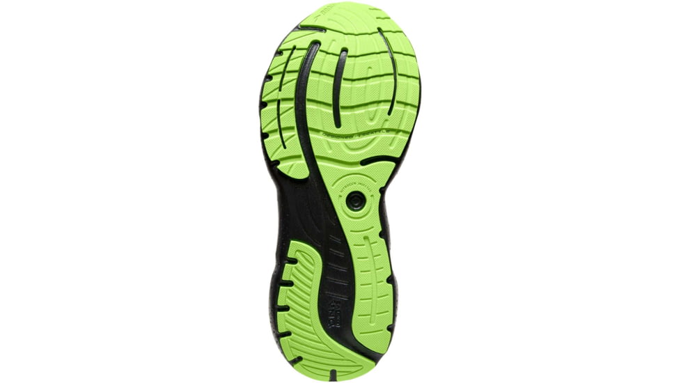 Brooks Glycerin StealthFit 20 Running Shoes - Mens, Black/Pearl/Green Gecko, 10.5, 1103841D092.105