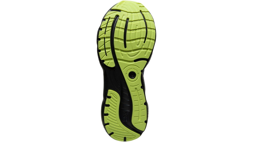 Brooks Glycerin StealthFit 20 Running Shoes - Mens, Blue/Ebony/Lime, 13.0, 1103841D404.130