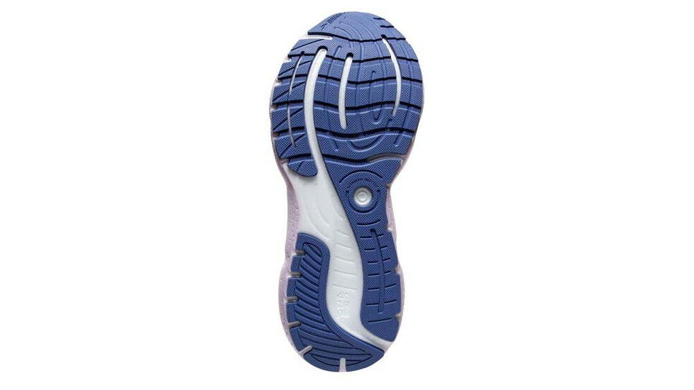 Brooks Glycerin StealthFit 20 Running Shoes - Womens, Medium, Blue/Pastel Lilac/White, 9.0, 1203721B402.090