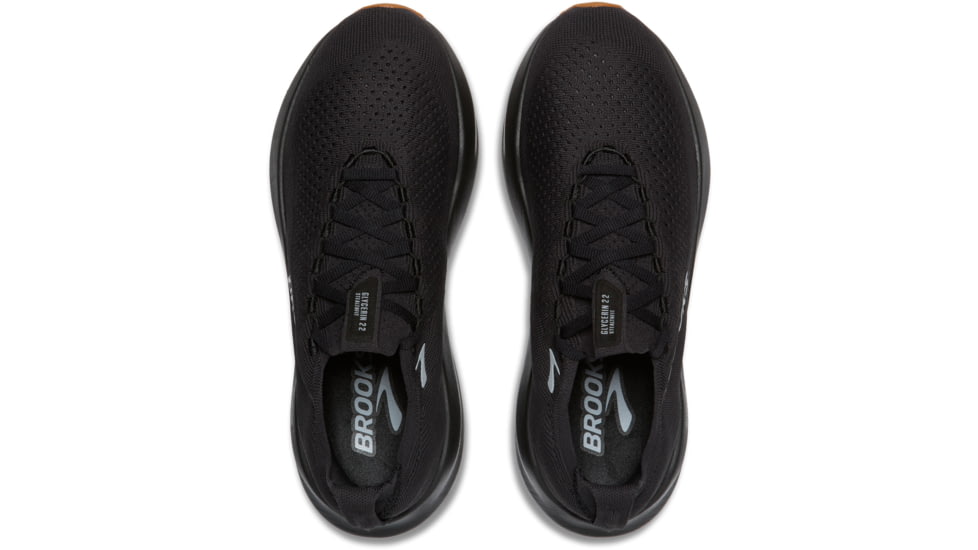 Brooks Glycerin StealthFit 22 Road Running Shoes - Mens, Black/Black, 8, 1D, 1104481D072.080