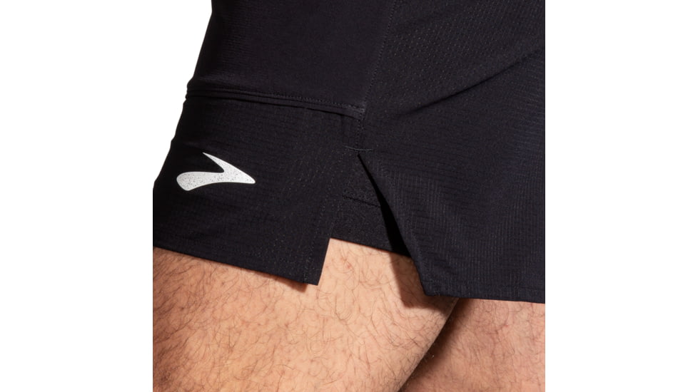 Brooks High Point 7in 2-in-1 Short - Mens, Black, XL, 211454001.040