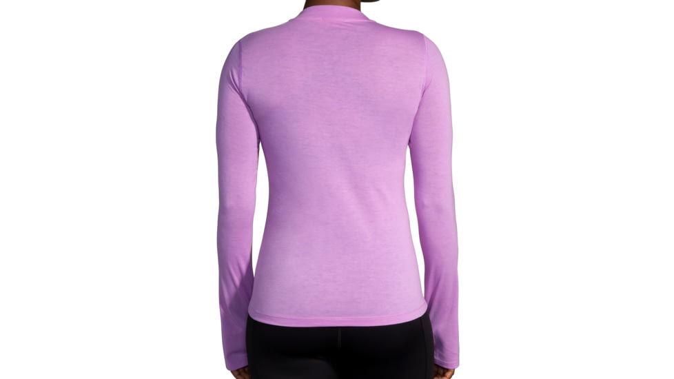 Brooks High Point Long Sleeve - Womens, Bright Purple, Large, 221637558.035