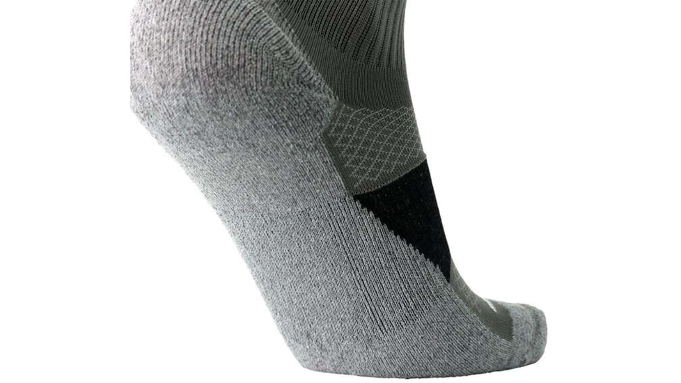Brooks High Point Quarter Sock, Asphalt/Black, L, 280500012.035
