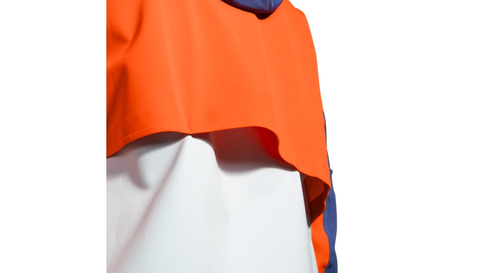 Brooks High Point Waterproof Jacket - Womens, Lt Slate/Bright Orange/Aegean, Medium, 221608477.030
