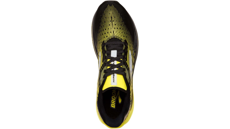 Brooks Hyperion Max Running Shoes - Mens, Black/Blazing Yellow/White, 7.5, 1103901D078.075
