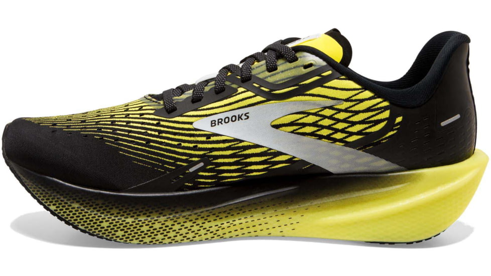 Brooks Hyperion Max Running Shoes - Mens, Black/Blazing Yellow/White, 7.5, 1103901D078.075