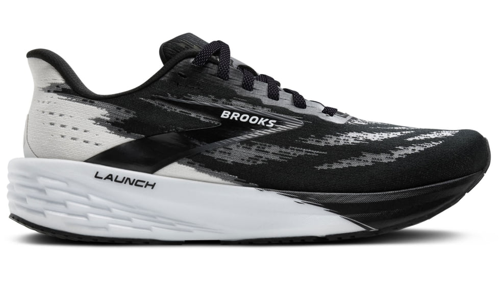 Brooks Launch 11 Road Running Shoes - Mens, Black/White, 8.5, 1D, 1104501D087.085