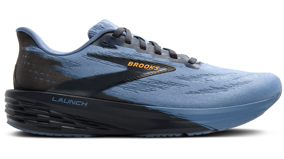 Brooks Launch 11 Road Running Shoes - Mens, Country Blue/Ebony/Orange, 12, 1D, 1104501D461.120