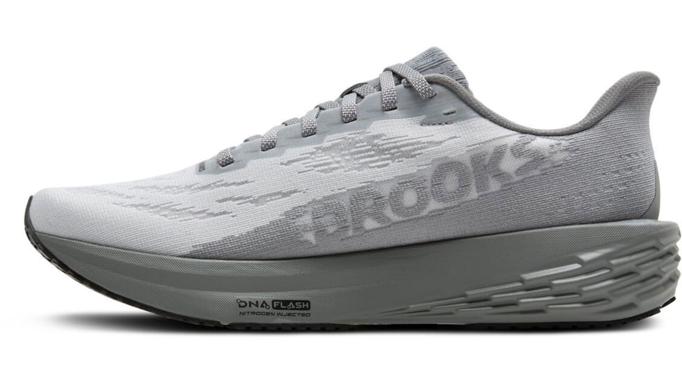 Brooks Launch 11 Road Running Shoes - Mens, Oyster/Primer Gray/Blue, 9, 1D, 1104501D021.090