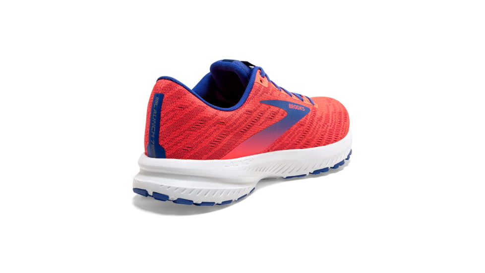 Brooks Launch 7 Road Running Shoe - Womens, Coral/Claret/Blue, 6.5B, 1203221B621.065