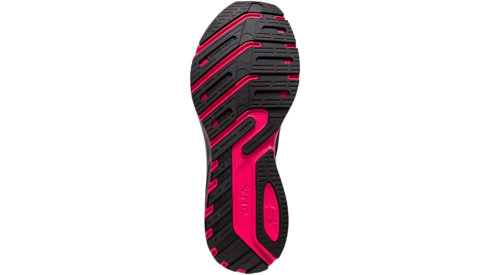 Brooks Launch 9 Running Shoes - Mens, Black/Pink/Yellow, 14.0, 1103861D016.140