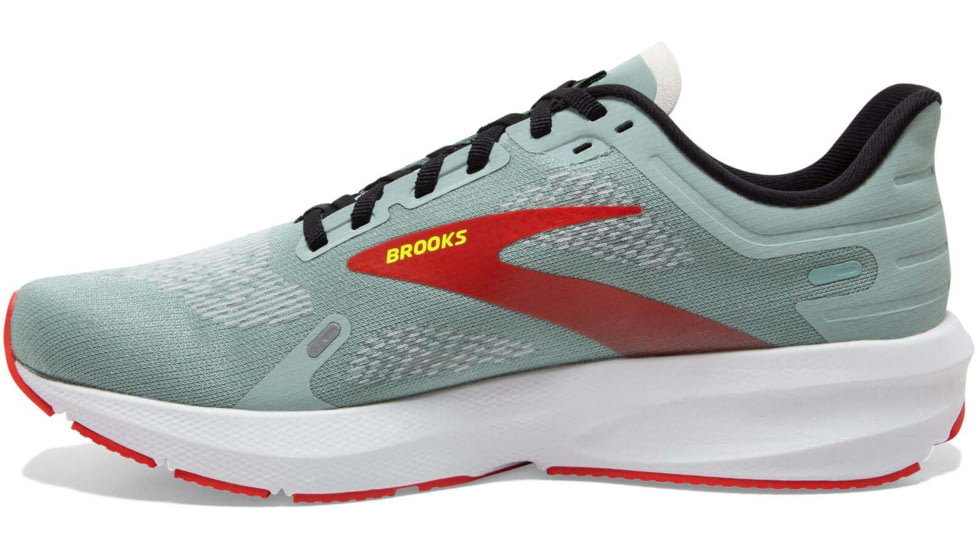 Brooks Launch 9 Running Shoes - Mens, Blue Surf/Black/Cherry Tomato, 14.0, 1103861D413.140