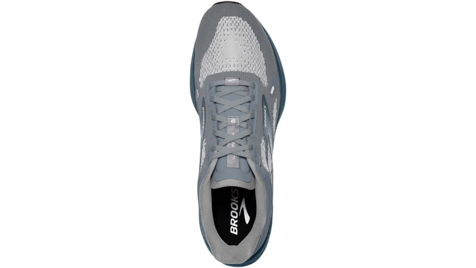 Brooks Launch 9 Running Shoes - Mens, Grey/Midnight/White, 9.5, 1103861D063.095