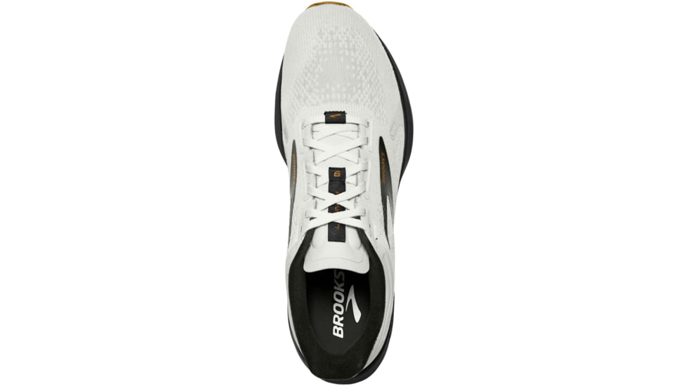 Brooks Launch 9 Running Shoes - Mens, White/Black/Tan, 9.5, 1103861D121.095
