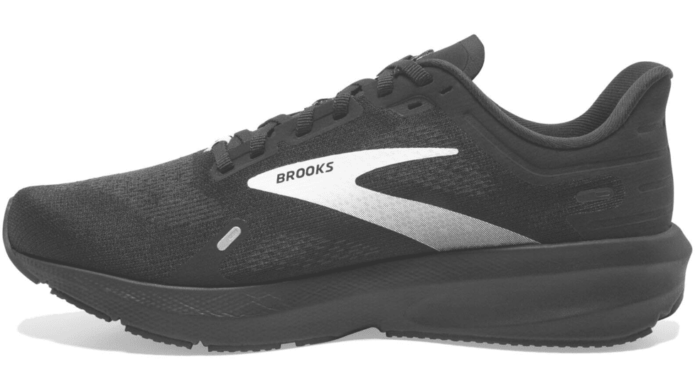 Brooks Launch 9 Running Shoes - Mens, Wide, Black/White, 7.5, 1103862E048.075