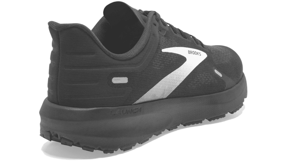 Brooks Launch 9 Running Shoes - Mens, Wide, Black/White, 7.5, 1103862E048.075