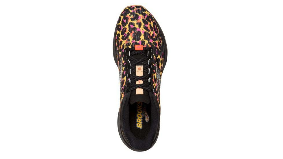 Brooks Launch 9 Running Shoes - Womens, Medium, Citrus/Coral/Black, 5.5, 1203731B747.055