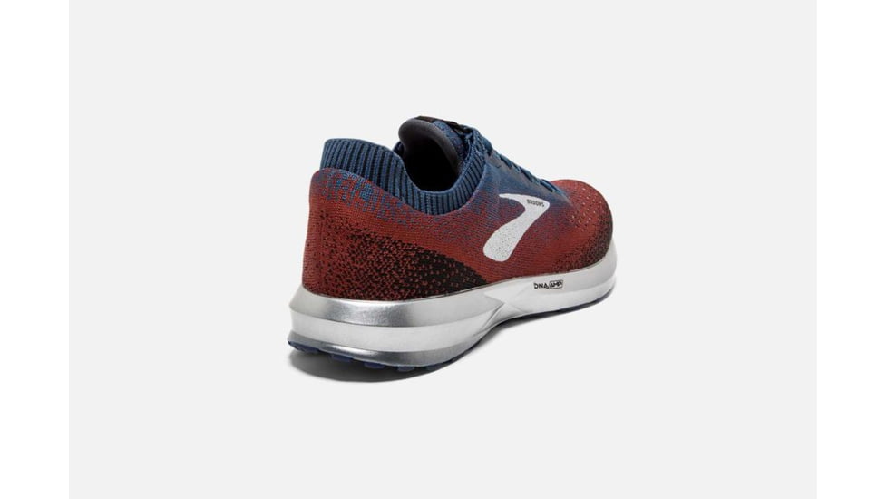 Brooks Levitate 2 Mens Road Running Shoes, Chili/Navy/Black, 9.5 US, Medium, 1102901D689.095