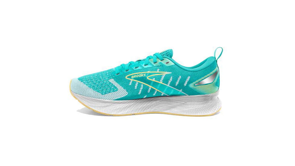 Brooks Levitate 6 Running Shoes - Womens, Medium, Aruba Blue/Yellow, 6.0, 1203831B483.060
