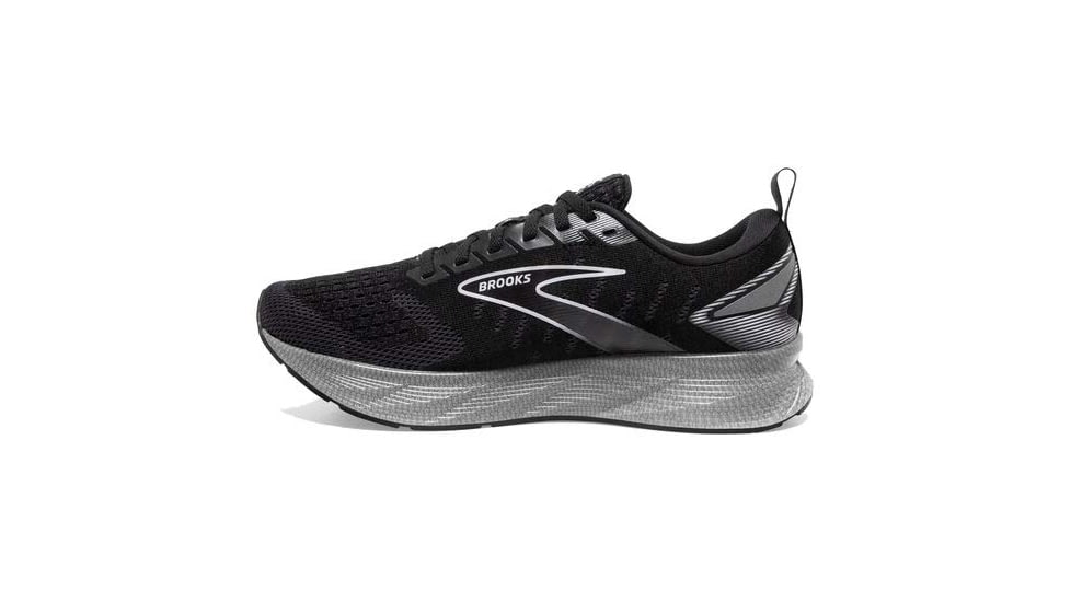 Brooks Levitate 6 Running Shoes - Womens, Medium, Black/Blackened Pearl/White, 11.5, 1203831B039.115