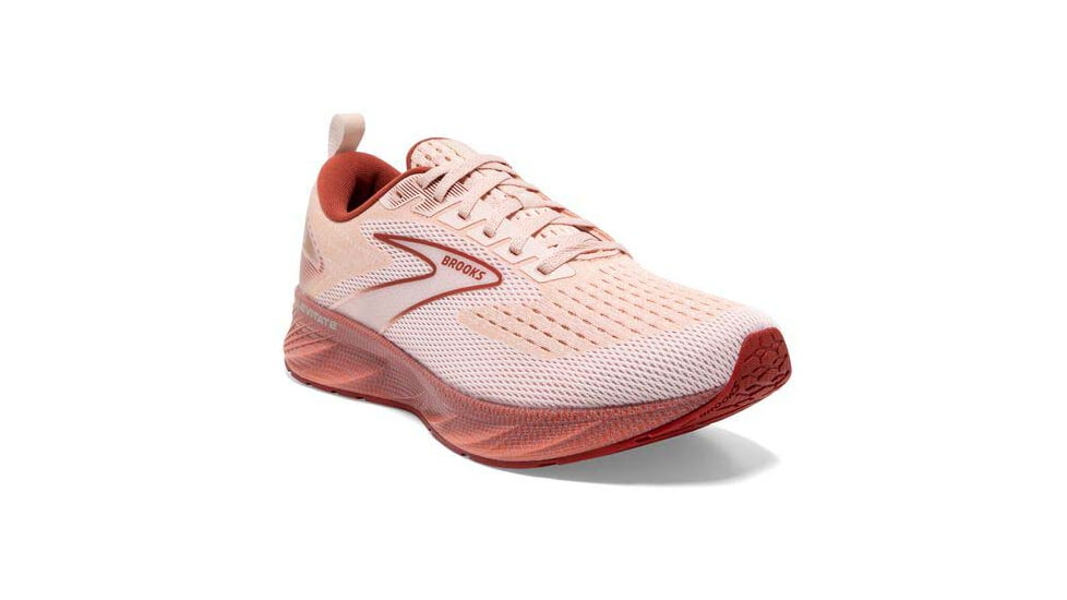 Brooks Levitate 6 Running Shoes - Womens, Medium, Peach Whip/Pink, 7.0, 1203831B662.070