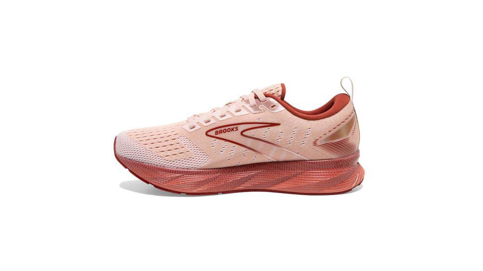 Brooks Levitate 6 Running Shoes - Womens, Medium, Peach Whip/Pink, 7.0, 1203831B662.070