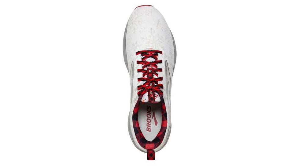 Brooks Levitate 6 Running Shoes - Womens, Medium, White/Red/Silver, 10.0, 1203831B192.100