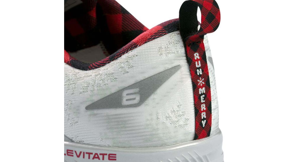 Brooks Levitate 6 Running Shoes - Womens, Medium, White/Red/Silver, 10.0, 1203831B192.100