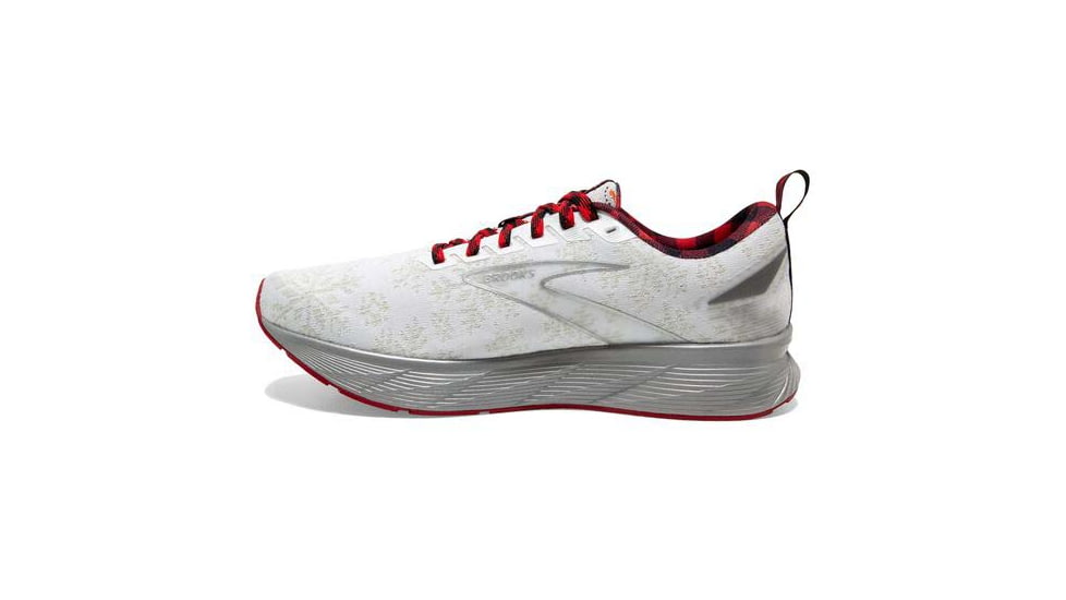 Brooks Levitate 6 Running Shoes - Womens, Medium, White/Red/Silver, 10.0, 1203831B192.100