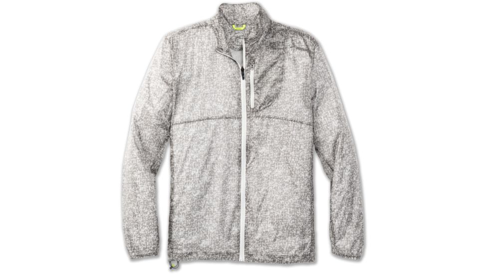 Brooks LSD Jacket - Mens, Ash Static, Large, 211100057.035