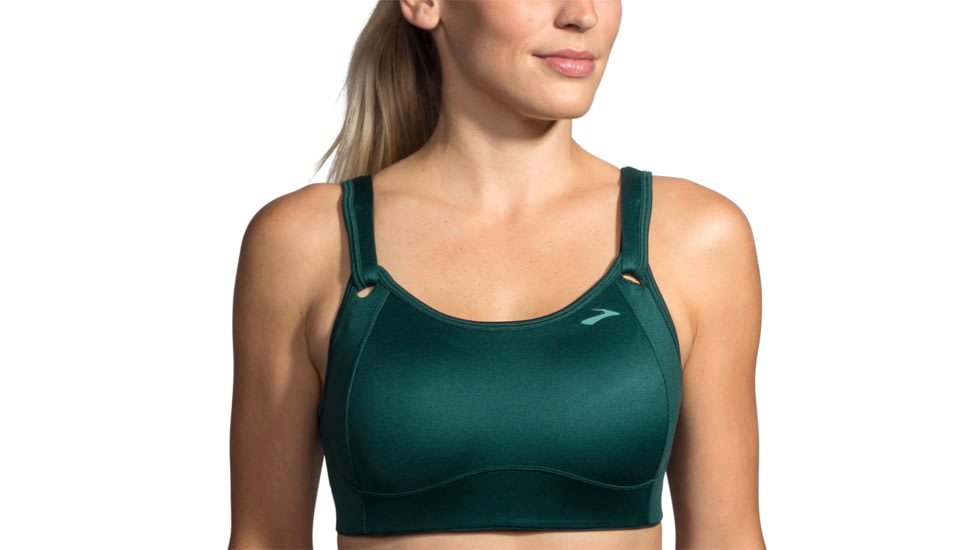 Brooks Moving Comfort Fiona Bra - Womens, Forest, 32-B, 350064300.0321B