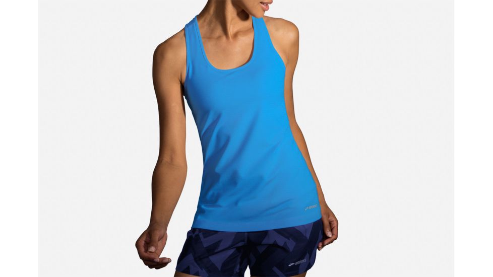 Brooks Pick-Up Running Tank - Womens, Sky, Extra Small, 220981446.020