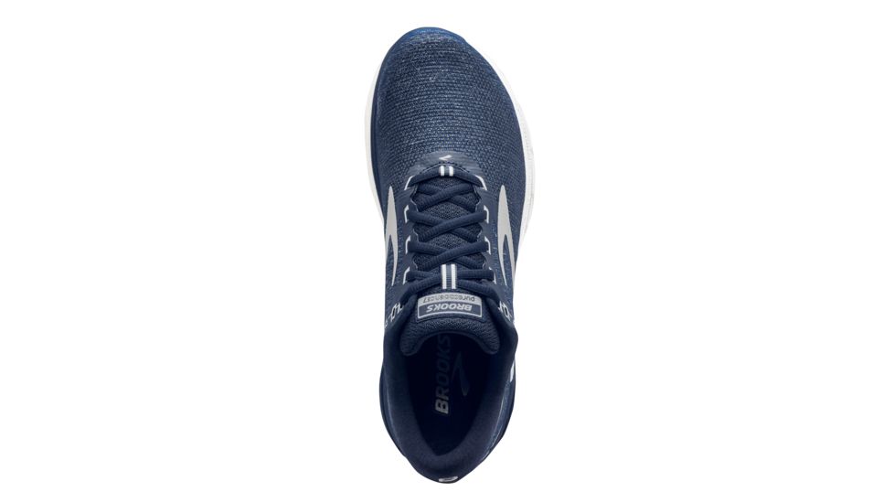 Brooks PureCadence 7 Men's Road Running Shoe, Peacoat/Silver/White, 110274 483